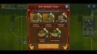 FoE - 2018 Soccer Cup Event Main Questline