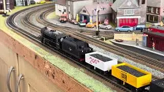 When it goes wrong on the model railway #modelrailway #train #steampower #modeltrains #hornby