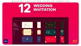 Wedding Invitation Card - After Effects Template | Free Download | Pik Free Templates