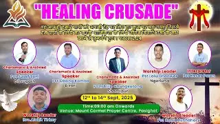 live Worship time.at MCPC Pasighat .3Days healing Crusade. Lit by Pastor James &Team. #love #gospel 