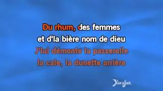 Karaoké Du rhum, des femmes - Soldat Louis *