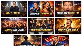 Why Marcelito Pomoy Is One of the Greatest Voices in AGT History | Two Voices One Legend