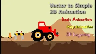 Vector to 2D Animation, Simple Prop Breakdown | Corel -CA4