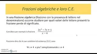 Equazioni 07 - Frazioni algebriche
