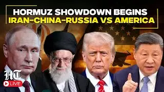 LIVE | Strait of Hormuz Showdown: Iran, China & Russia Go All Out To Challenge US With Naval Drills