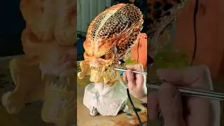 I Created the World&acute;s first Predator 3D target Head! #predator #ballisticdummy