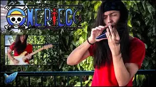 Luffy's Fierce Attack! - One Piece OST (Ocarina/Guitar Cover)