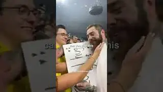 Post Malone fans asks to kiss his forehead! Humble moment with lots of love! ❤️😘