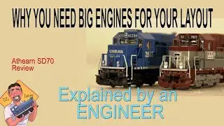 BIG ENGINES For Your Model Railroad EXPLAINED BY AN ENGINEER