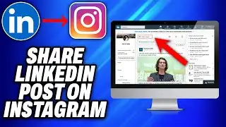 How To Share Linkedin Post on Instagram - Easy Fix