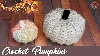 EASIEST Crochet Pumpkins! Beginner Friendly tutorial
