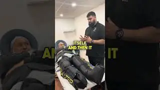 LYMPHATIC DRAINAGE using Compression Boots #lymphaticdrainage