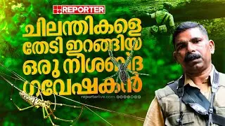 കാടുകളില്‍ ചിലന്തികളെ തേടിയിറങ്ങിയ ഫോട്ടോഗ്രാഫര്‍  | Spiders in Kerala Forest