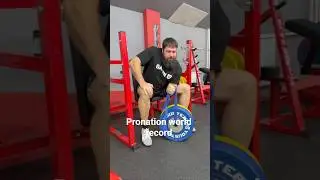 Pronation Lift Vitaly Laletin playing with 70 kg #armwrestling #vitalylaletin #devon #motivation