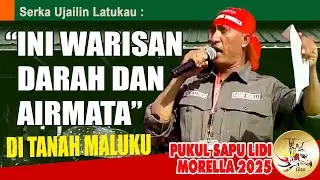 Pidato Patriotik Serka Ujailin Latukau: Menggetarkan Hati di Atraksi Pukul Sapu Lidi Morella
