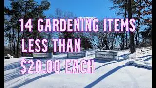 Fourteen budget friendly gardening must haves 