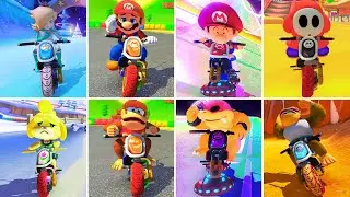 Mario Kart 8 Deluxe: The LOSE ANIMATIONS (Bikes)