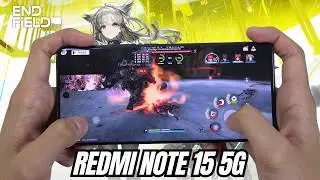 Redmi Note 15 5G Test Game Arknights Endfield | Snapdragon 6 Gen 3 Gaming