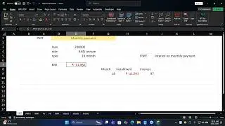 Logical & Financial Functions in Excel (IF, AND, OR, PMT) | Advanced Excel in Hindi