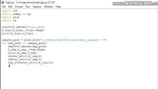 How to add Watermark Using Python || Open CV || Python