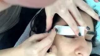 Brow Rehab. How to wax full brows part-3.  www.BrowRehab.com