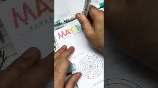 Bring fun to your planner pages by using colourful dotted markers