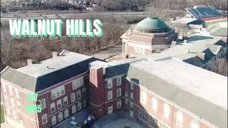 Walnut Hills high school (drone view)