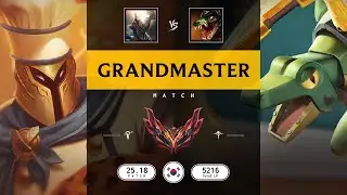 Grandmaster Match: Super Pantheon vs Super Renekton - KR server Patch 25.18