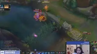 Faker (Cassiopeia) destroying IMAQTPIE (Xerath)