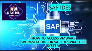How to logon to VMware workstation to access SAP Practice ides System