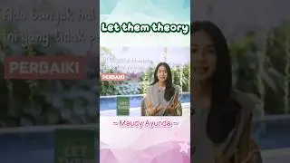 theory yang bikin hidup jadi lebih damai #maudyayunda #book #letthem #insights #damai