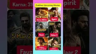 Prabhas Upcoming Movies? || #shorts #prabhas #salaar2 #spirit