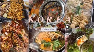 South Korea mukbang trip 🇰🇷| Eat, drink and eat again | 한국 먹방 여행