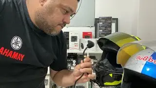 Dica Instalar Microfone Externo no Capacete, MELHOR POSI&Ccedil;&Atilde;O