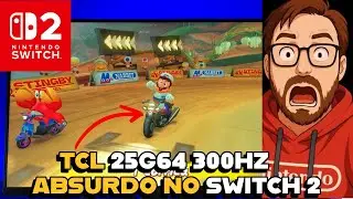 SWITCH 2 + MINI LED: Ficou Absurdo! (TCL 25G64)