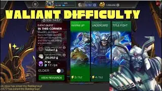 In the Corner | Valiant Difficulty | Chapter 3 Quest 1 | Warm Up | Marvel Contest of Champions