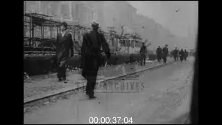 Post-War Bombed Berlin, Germany, 1940s - Film 1034901