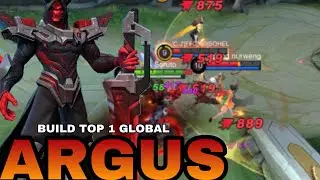 INSPIRE META ARGUS TO STRONG BUILD TOP 1 GLOBAL ARGUS MLBB