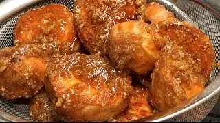 Kamote Que or Camote Que (Caramelized Sweet Potatoes)