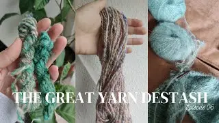 Knitting Slump? | The Great Yarn De-Stash Ep. 06