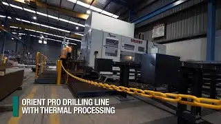A Plus Steel Processing Installs the FICEP Orient Drill Plasma Robot for Automatic Steel Fabrication