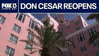 Don CeSar reopens after Hurricane Helene, Milton forces closure