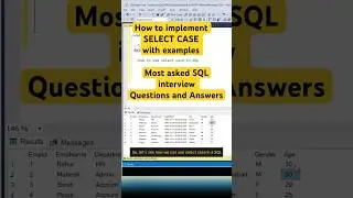 Как использовать Select case в SQL с примерами #coding #sql #sqlqueries #shorts #sqlinterview