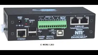 Configure Gmail in ENVIROMUX E-MINI-LXO Mini Environment Monitoring System