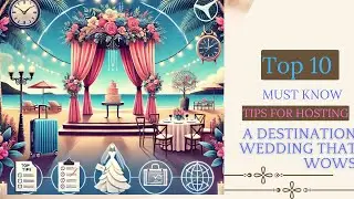 Top 10 Must Know Tips for Hosting a Destination Wedding That Wows