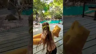 Jumping into the pool #pool #hotel #jump
