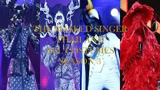 THE MASKED SINGER THAILAND SEASON 3 ALL COSTUMES