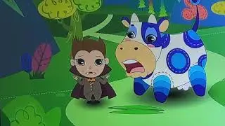 Vampire away with cow rhyme ruined by the farmer in the dell