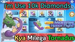 I'm Use 10k Diamonds💎 in Turnplate kya Milega Tournadus for Monster honor fight