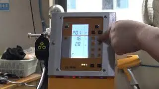 CL -191S  powder coating gun controller Settings